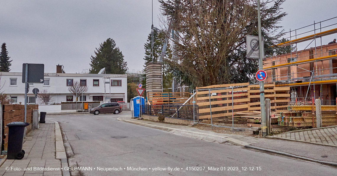 01.03.2023 - Baustelle an der Niederalmstraße 16